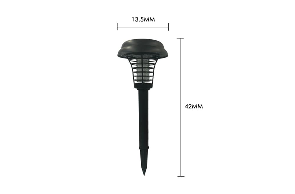 Solar Outdoor Automatic Mosquito Lamp- Black