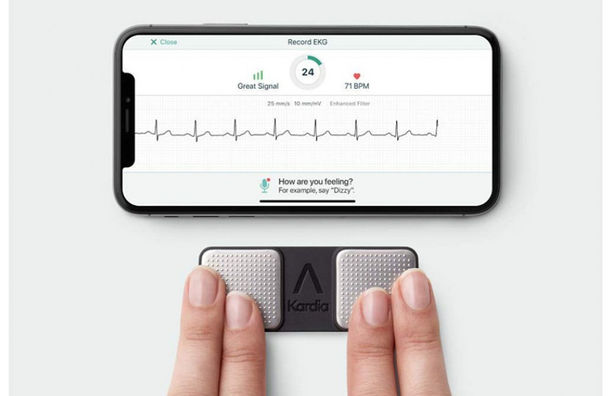 FDA clears first personal ECG device to detect three heart
