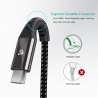 TIEGEM Micro USB Cable Quick Charge USB Data Cable for all Micro USB Devices