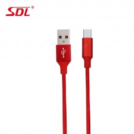 SDL 2 Meter Nylon Micro USB Cable for Samsung HTC Huawei  Android Fast Charger