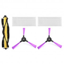 Side Brush Roller HEPA Filter Parts Kit for Alfawise V8S Robot Vacuum Cleaner