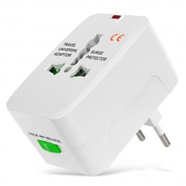 Universal Global Travel Power Plug Adapter with US / EU / UK / AU Standard