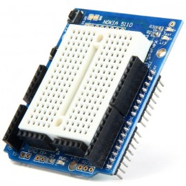 ProtoShield Prototyping Expansion Board with Mini Breadboard for Building Circuit Prototype