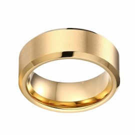 Women for Men Fashionable Stainless Steel Matte Ring Jewelry Gift