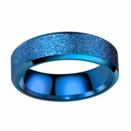 Romantic Dreamlike Jewelry Scrub Ring Titanium Steel Rings for Men and Women