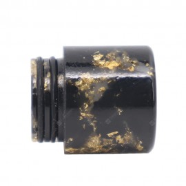 YUHETEC 810 Resin drip tip with golden spots  16x18mm 1PCS