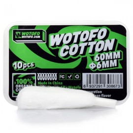Wotofo Agleted Organic Vape Cotton 10pcs