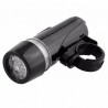 Waterproof 5 LED Lamp Bike Front Head Light Rear Safety Flashlight Set