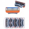 Simple Five layer Blade Hand Shaver for Men with 4PCS