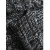 Thickened Turn-down Collar Knitwear Cardigan Sweater