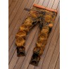 Retro Holes Ripped Jeans for Men