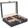 Watch Storage Box PU Leather Glasses Case Sunglasses Sunglasses Gift Box Jewelry Display Box