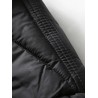 Stand Collar Zip Up Logo Padded Jacket