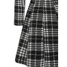 Vintage Plaid Knee Length Dress