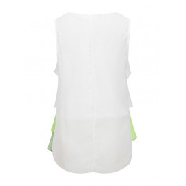 Women Leisure Vest Stitching Sleeveless