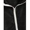 Two Tone Hooded Water Repellent Jacket