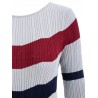 Striped Bodycon Sweater Dress
