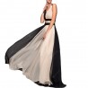 Women's Dress V Neck Solid Color Slim Maxi Long Dress