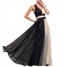 Women's Dress V Neck Solid Color Slim Maxi Long Dress