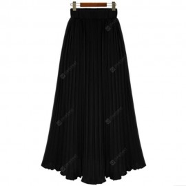 Women's Solid Color Fashion Chiffon Skirt