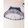 Plaid High Waist Slim Pleated Skirt A Word Age College Wind Skirt