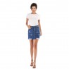 Women'S Skirt Frayed Hem Casual Slim Skirt