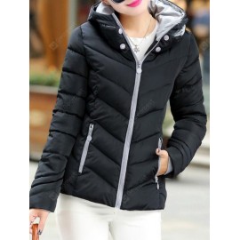 SYWT 0187 Slim-fit Winter Women's Hooded Cotton Clothing