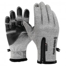Outdoor Climbing Riding Screen Touching Gloves for Winter Use 2pcs