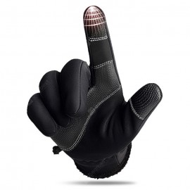 Outdoor Climbing Riding Screen Touching Gloves for Winter Use 2pcs