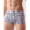 Stretch Boxers Graphic Swimming Trunks
