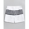 Striped Swimming Board Shorts