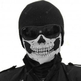 Skull Bandana Bike Motorcycle Helmet Neck Face Mask Paintball Ski Sport Headband