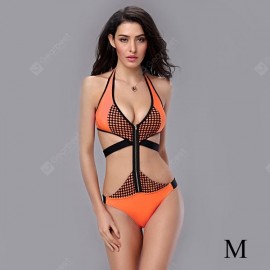 T138 Stylish One - piece Sexy Bikini Swimwear Hot Spring Bathing Suit for Women