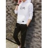 Sweater Men Hooded Pullover Jacket Spring Autumn Loose Long-sleeved Sports Suit