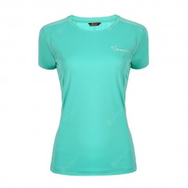 TOREAD Female Fitness Running T-shirt Mesh Back Design