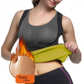 Women Hot Sweat Neoprene Weight Loss Body Shaper Slimming Sauna Vest