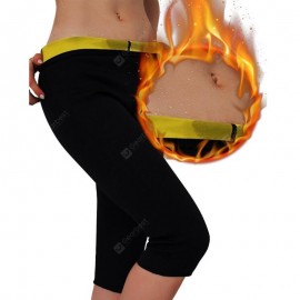 Womens Sweat Body Shaper Pants Hot Thermo Slimming Sauna Leggings Weight Loss