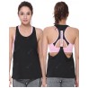 Sleeveless Quick-Dry Yoga Top Tank Vest