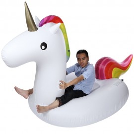 Summer Lake Swimming Inflatable Unicorn