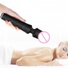 S049 Female Masturbation Adult Erotic Sex Toys Massage Self-defense Stick Automatic Thrusting Orgasm Equipment Vibrator