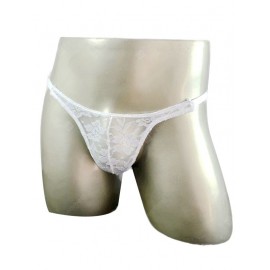 Tzy0613T Men Sexy Underwear Panties Lace String Small Thong T Pants