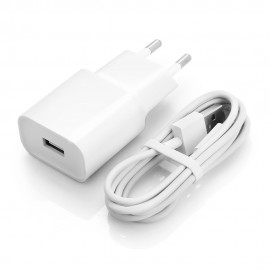 Original Xiaomi Charger with Type-C Data Cable 1m Set for Oneplus 6T / 6 / 5T / 5 / 3 / 3T / Xiaomi mi 8 / F1