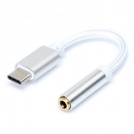 Type-C to 3.5 Earphone Adapter Type-C USB-C male to 3.5mm AUX audio female AUX Cable