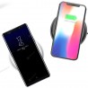 Wireless Charger Pad for Samsung Galaxy S8/S9/note 9/iPhone 8 Induction Charging