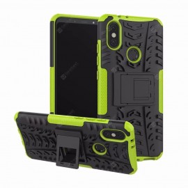 Shockproof with Stand Back Cover Armor Hard PC for Xiaomi Mi 6X/MI A2 Case
