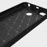 Wkae Solid Color Carbon Fiber Texture TPU Soft Protective Case for Xiaomi Redmi 4X