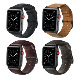 Oil Wax Leather Strap for iWatch / Apple Watch