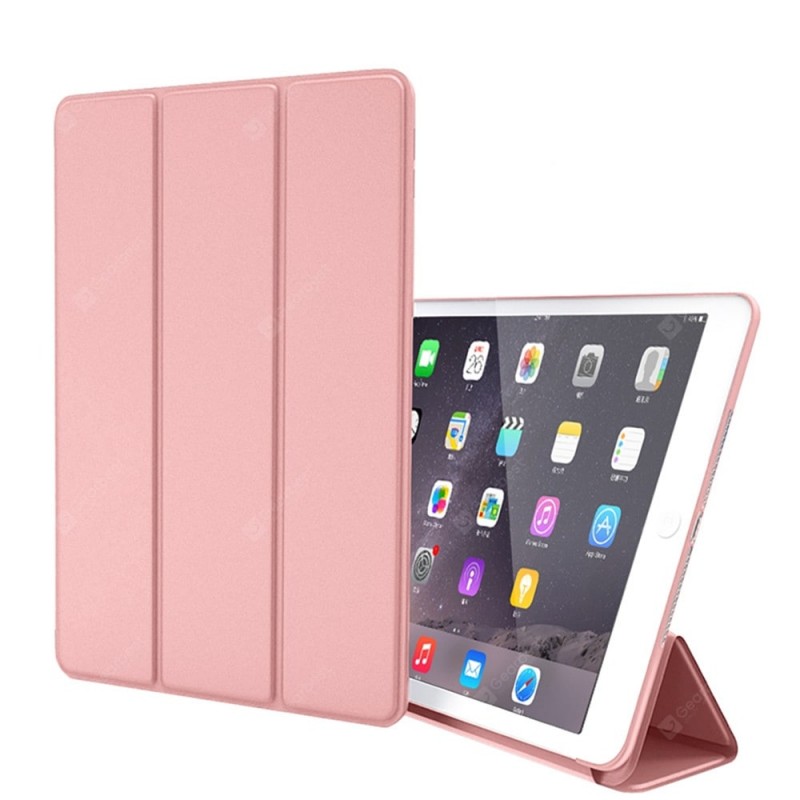 Silicone Soft Leather Smart Cover Case for iPad Air / Air 2 / 9.7 (2017) / (2018)