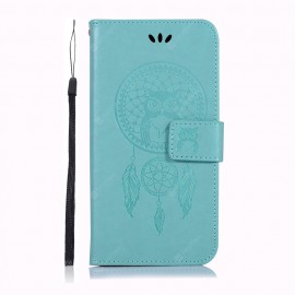 Owl Wind Chimes Flip Wallet Leather Cover for Samsung Galaxy A50 Phone Case