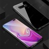 TPU Edge Hard Tempered Glass Back Cover for Samsung Galaxy S10 Plus